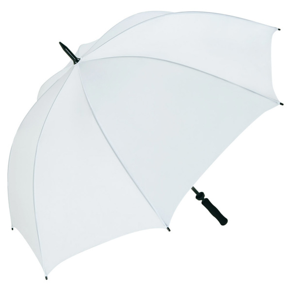 Fibreglass golf umbrella - white