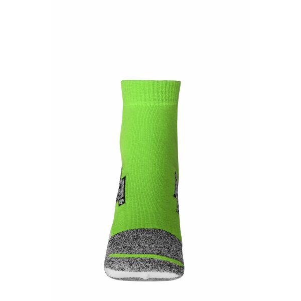 Sport Sneaker Socks - bright-green/white - 35-38