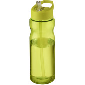 H2O Active® Base 650 ml drikkeflaske og låg med hældetud - Limefarvet/Limefarvet