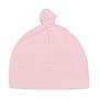 Baby 1 Knot Hat - Powder Pink - One Size