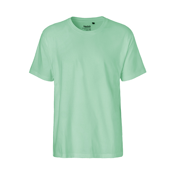 Neutral mens classic t-shirt-Dusty-Mint-S