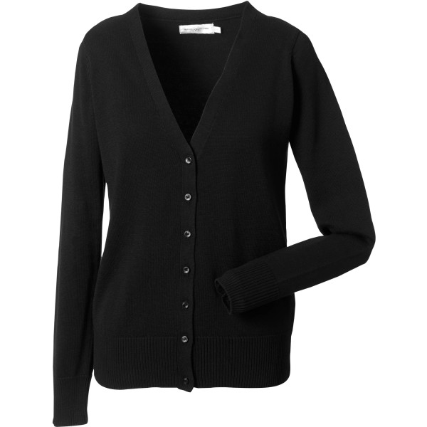Ladies' V-neck Knitted Cardigan