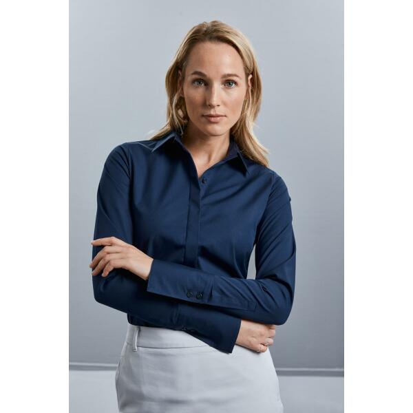 Russell Ladies LSL Fitted Ultimate Stretch Shirt