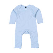 Baby Rompasuit - Dusty Blue - 3-6