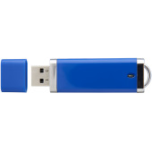 Flat USB stick - Blauw - 1GB