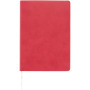 Liberty soft-feel notebook - Red