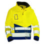 -1231 Hi-vis jacket geel/navy xxl