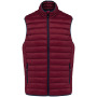 Men’s lightweight sleeveless down jacket Wine S Men’s lightweight sleeveless down jacket Wine S