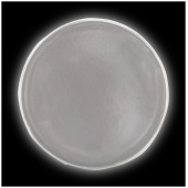 RFX™ Reflecterende sticker rond medium - Wit