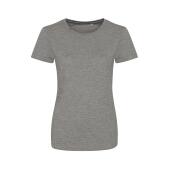 AWDis Ladies Tri-Blend T-Shirt, Heather Grey, S, Just Ts