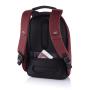 Bobby Hero Small, Anti-theft backpack, cherry red