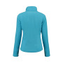 L&S Polar Fleece Cardigan for her turquoise L