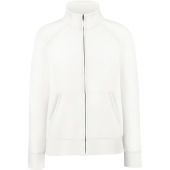 Lady Sweat Jacket (62-116-0) White L