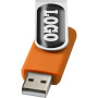 Rotate Doming USB - Oranje - 4GB