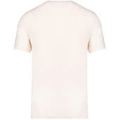 T-shirt BIO-katoen met borstzakje Cream / Grey Heather M