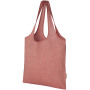 Pheebs trendy draagtas 7 l van 150 g/m² gerecycled katoen - Heather rood