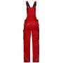Workwear Pants with Bib - SOLID - - red - 46