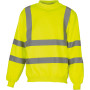 Signalisatie Sweatshirt Hi Vis Yellow L