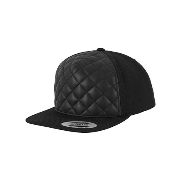 Diamond Quilted Snapback