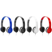 Cheaz opvouwbare koptelefoon - Blauw