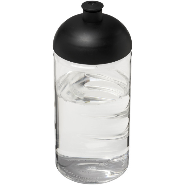H2O Active® Bop 500 ml dome lid sport bottle - Transparent/Solid black