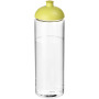 H2O Active® Vibe 850 ml sportfles met koepeldeksel - Transparant/Lime