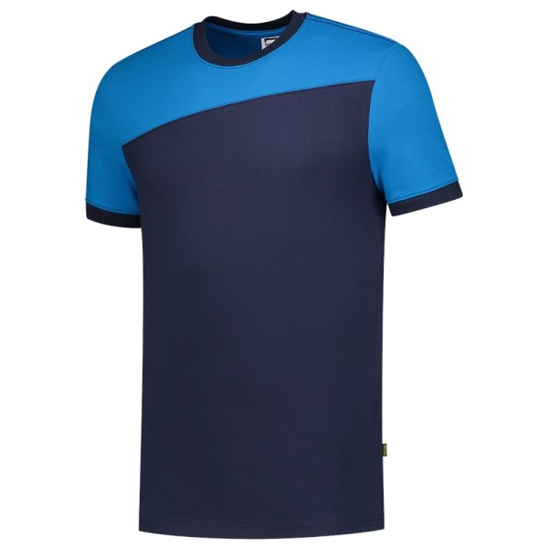 T-shirt Bicolor Naden 102006 Ink-Turquoise S