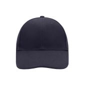 MB016 6 Panel Cap Laminated - navy - one size