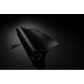 Swiss Peak GRS gerecycled PU-bureaumat., zwart