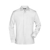 Men's Business Shirt Long-Sleeved - white - 3XL