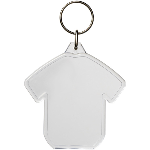 Combo t-shirt-shaped keychain - Transparent clear