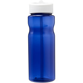 H2O Active® Eco Base 650 ml sportfles met tuitdeksel - Blauw/Wit