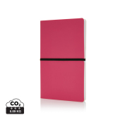 Deluxe softcover A5 notitieboek, roze