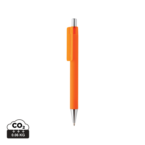X8 smooth touch pen, oranje