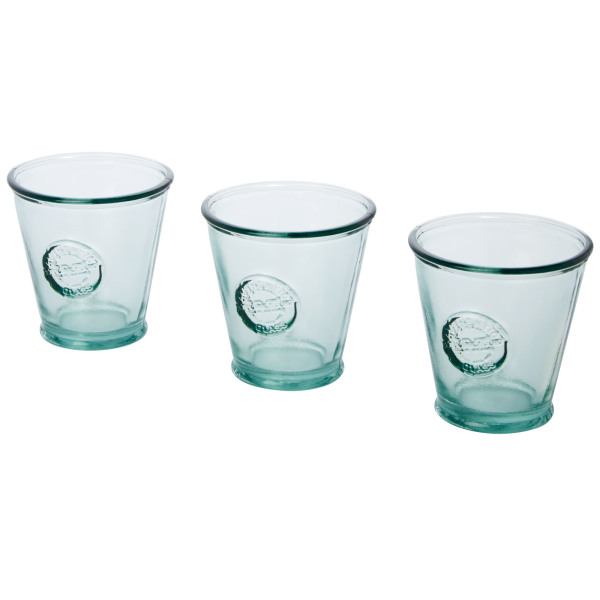 Copa 250 ml återvunnet glas-set med 3 delar
