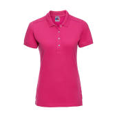 Ladies' Fitted Stretch Polo - Fuchsia