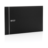 Swiss Peak GRS gerecycled PU-muismat, zwart