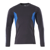 donkermarine/helder blauw