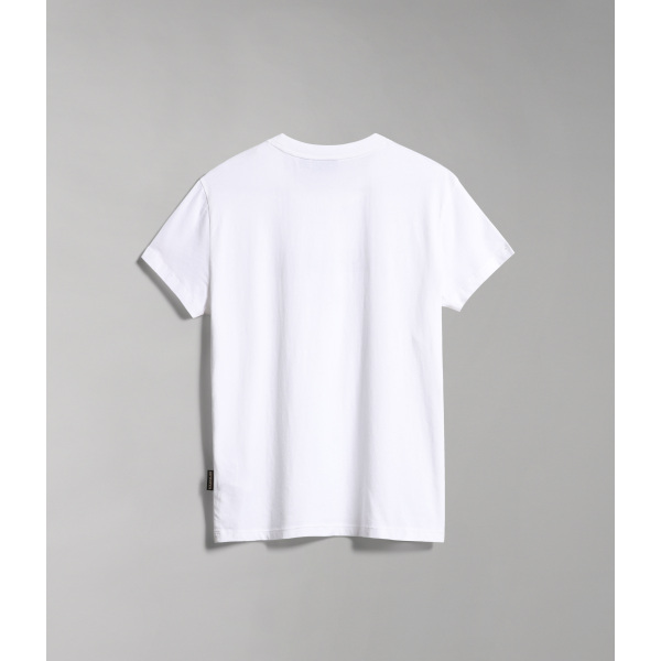 T-shirt met korte mouwen S-Ayas Bright white S