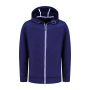 L&S Jacket Hooded unisex royal blue XXL