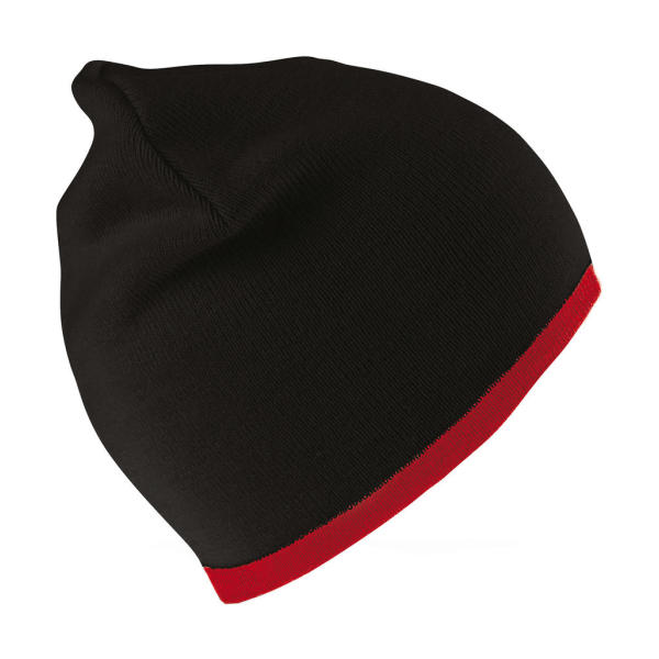 Reversible Fashion Fit Hat - Black/Red - One Size