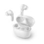 Philips TWS In-Ear Headphones With Silicon buds - white