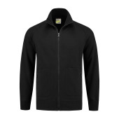 L&S Sweater Cardigan unisex Black-XS