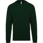 Sweater ronde hals Forest Green XS