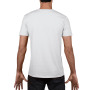 Gildan T-shirt V-Neck SoftStyle SS for him 000 white L