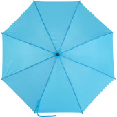 Polyester (190T) paraplu Suzette lichtblauw