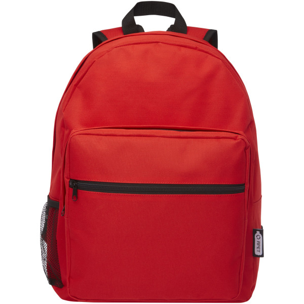 Retrend GRS RPET backpack 16L - Red