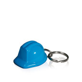 Sleutelhanger helm recycled blauw