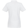 Beryl short sleeve women's GOTS organic recycled polo - White - 2XL