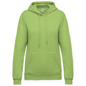 Ladies’ hooded sweatshirt Lime XS